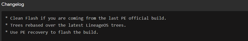 Use PE recovery to flash the build.